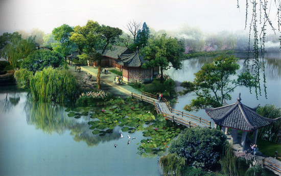 East China Hangzhou lake